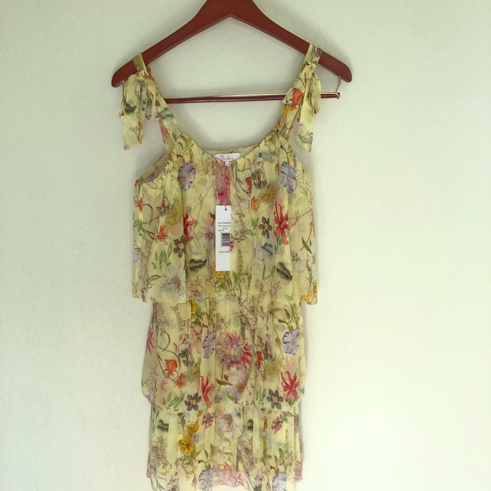 Parker floral dress. Never been worn.